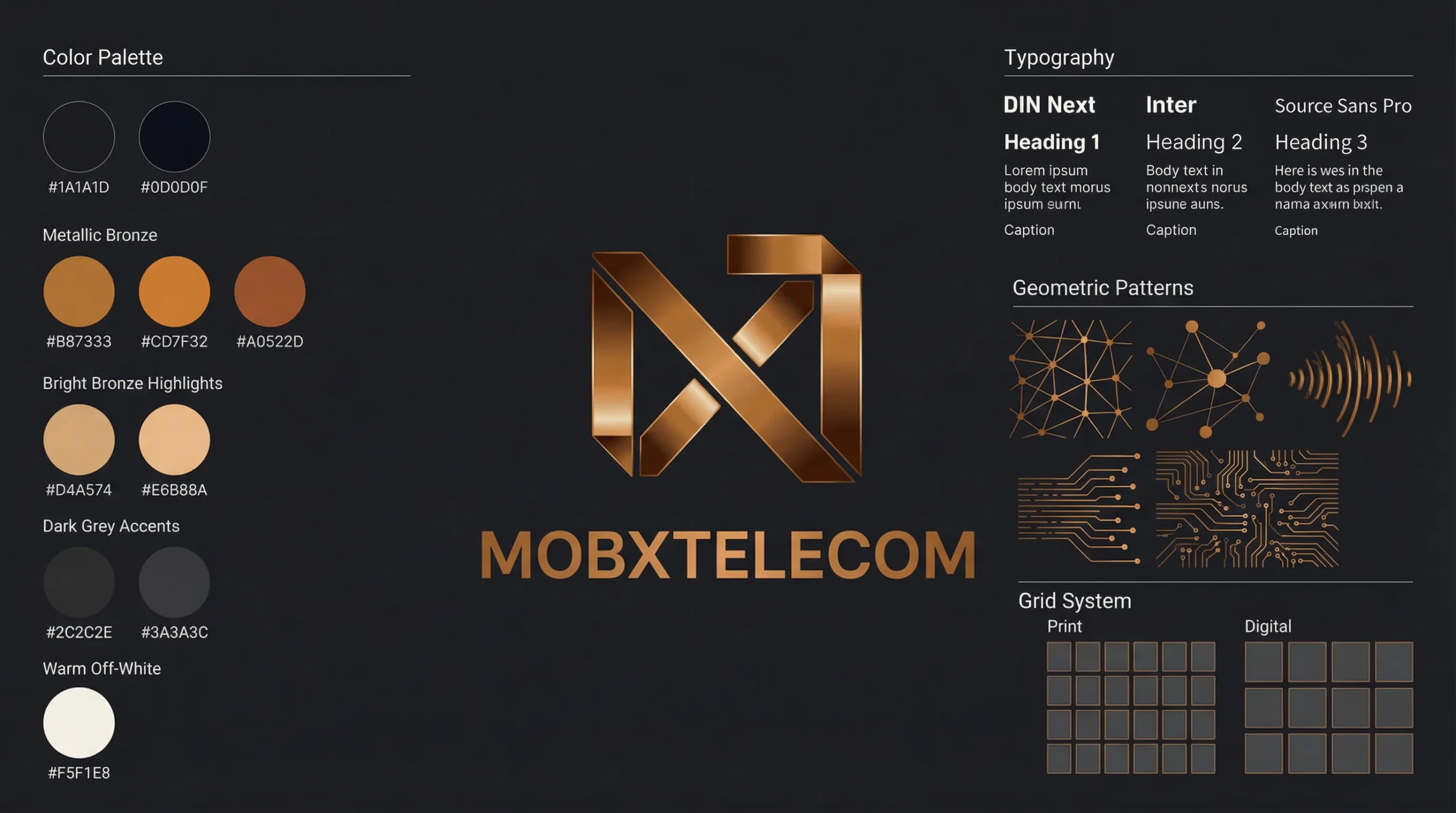 Brand Style Guide - Telecommunications
