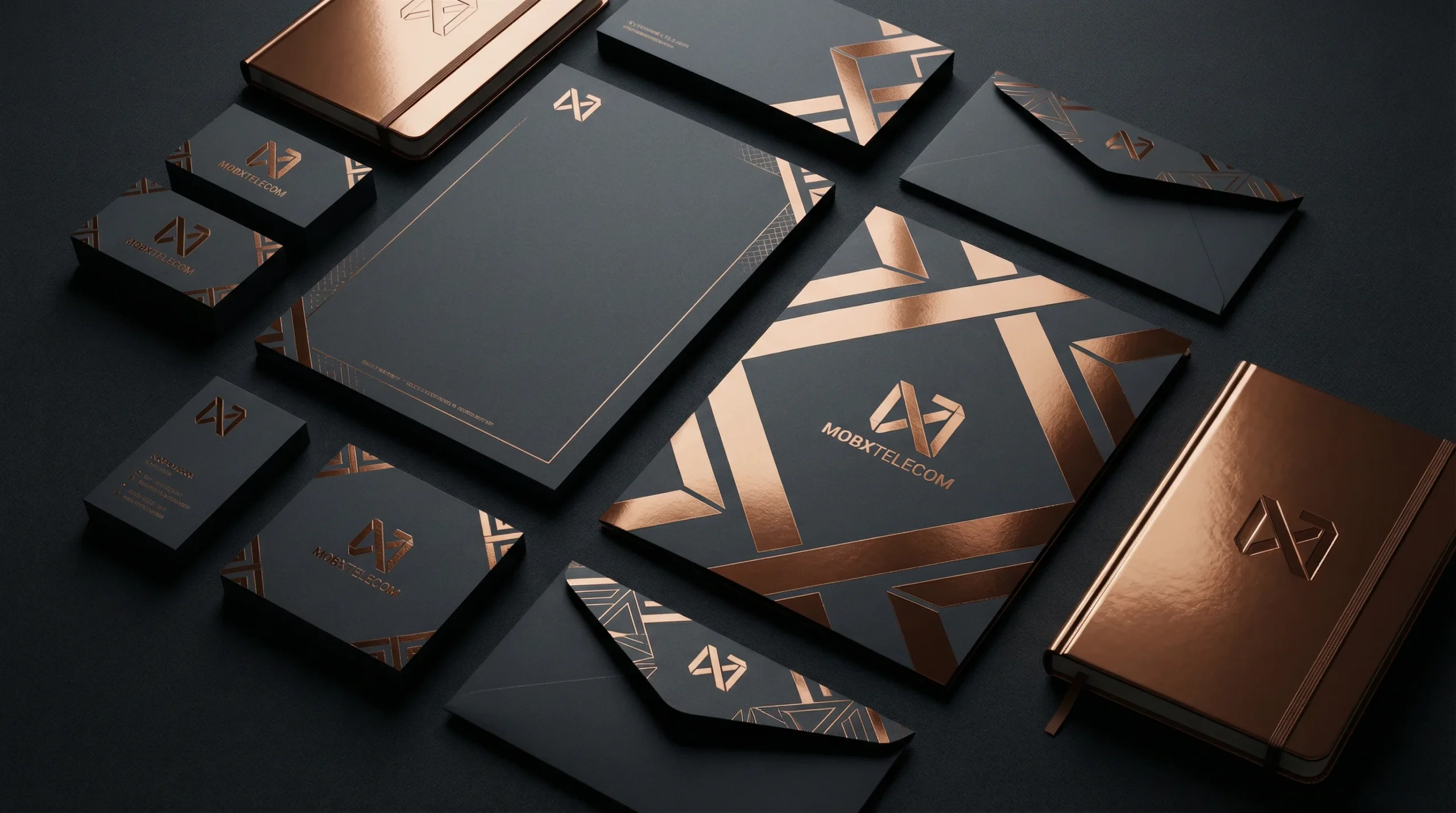 Corporate Stationery - Bronze Edition