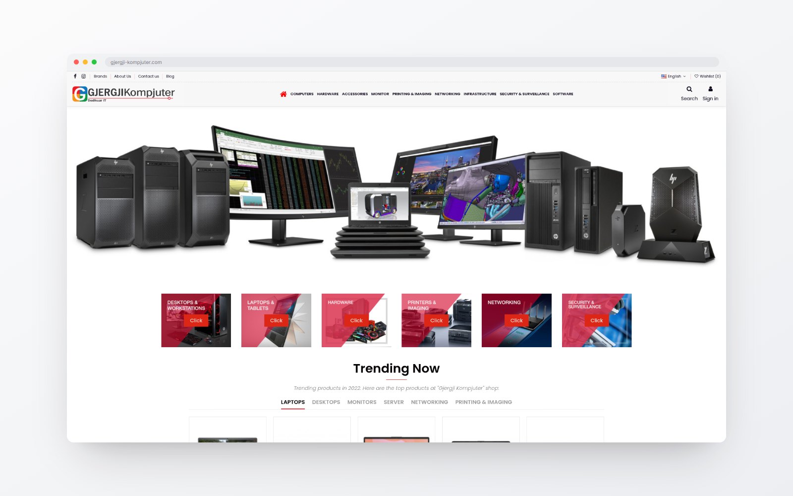 The Gjergji Kompjuter home page