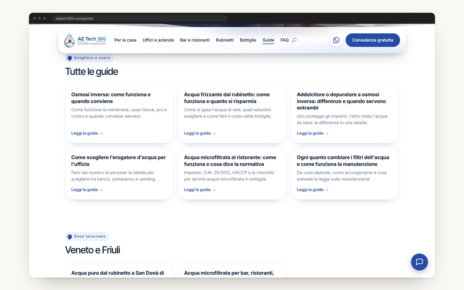The guides hub